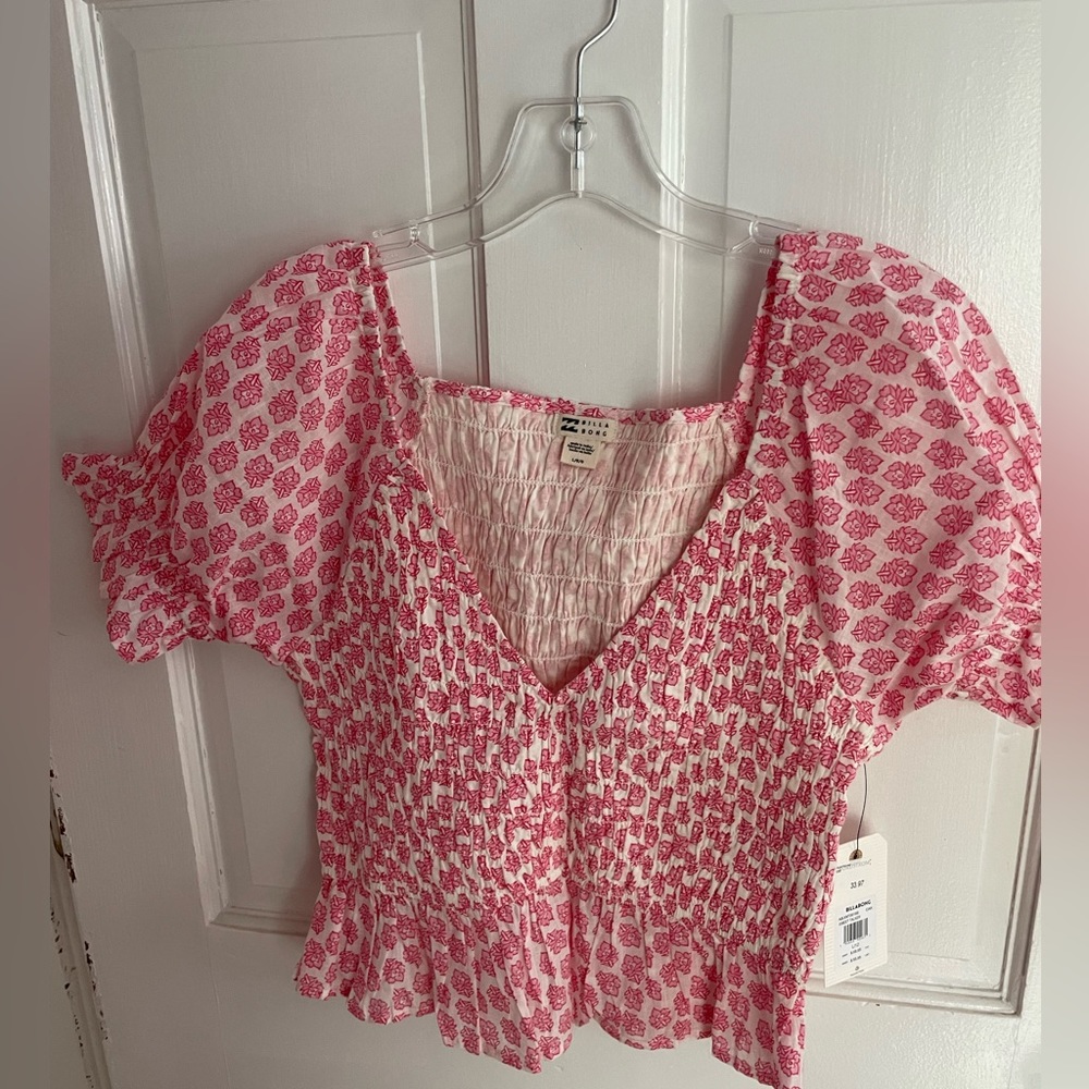 billabong floral top large